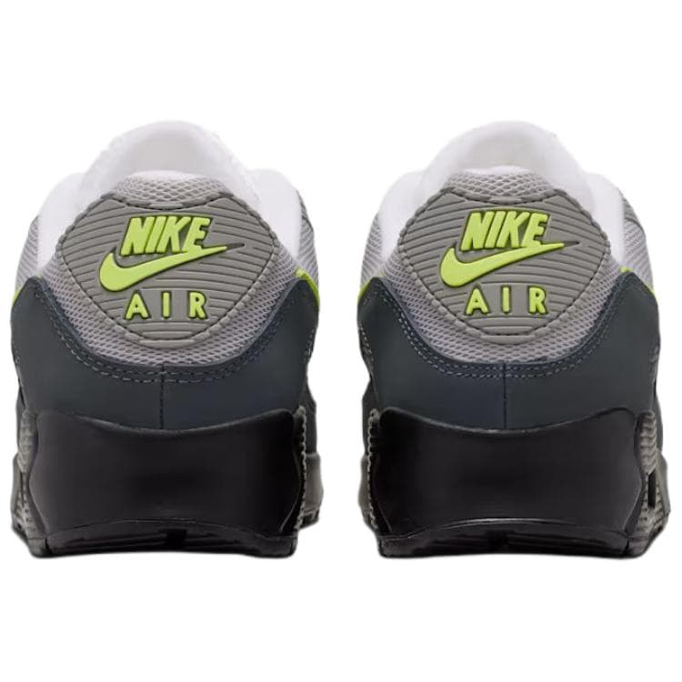 Кроссовки для бега Nike Air Max 90 Беговые кроссовки Мужские Серый Желтый - изображение 5