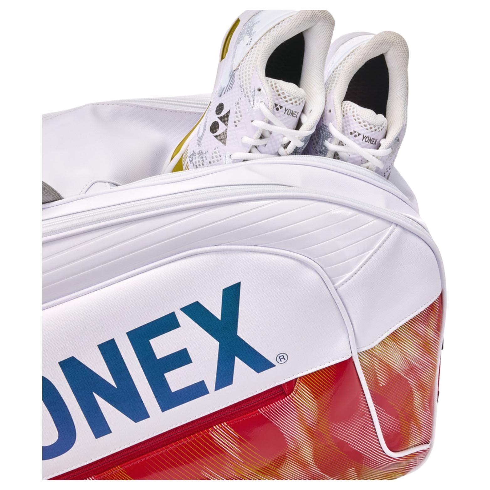 Спортивная сумка YONEX Высокое Качество Прочная Оболочка Сумка для Ракеток для Бадминтона Спортивная Сумка Стандартная (Стандартная) - изображение 4