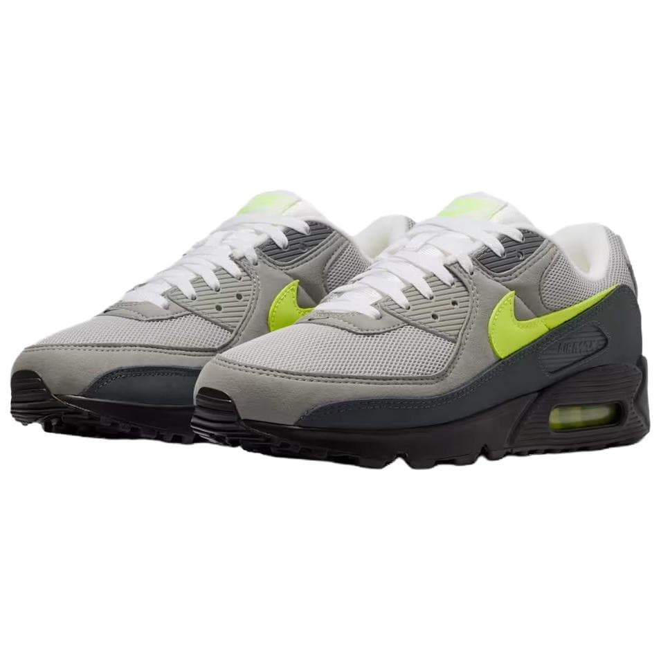 Кроссовки для бега Nike Air Max 90 Беговые кроссовки Мужские Серый Желтый - изображение 3