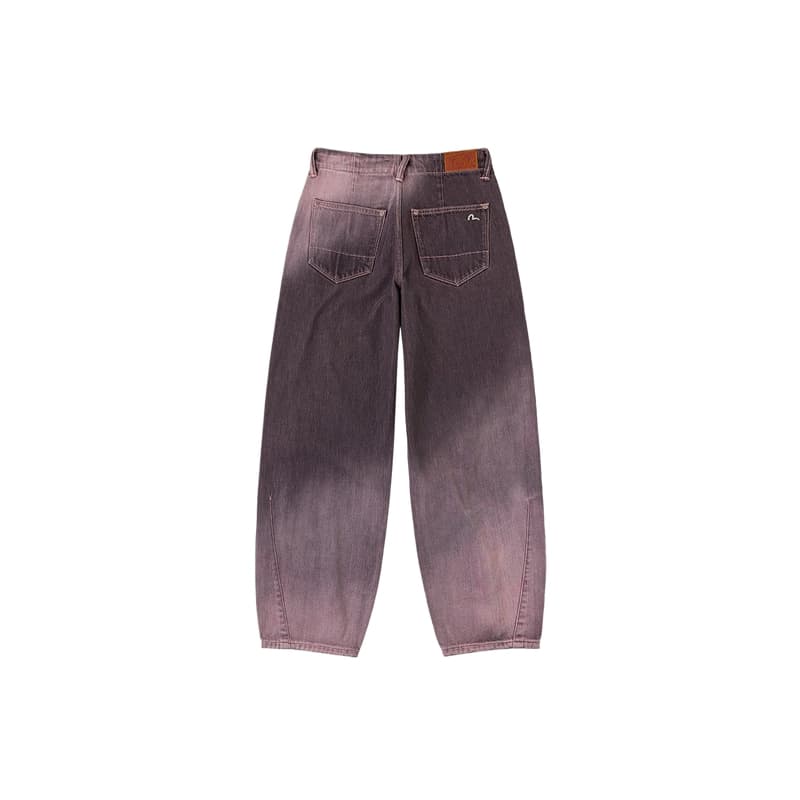 Джинсы EVISU Denim Черные Женские Джинсы - изображение 2