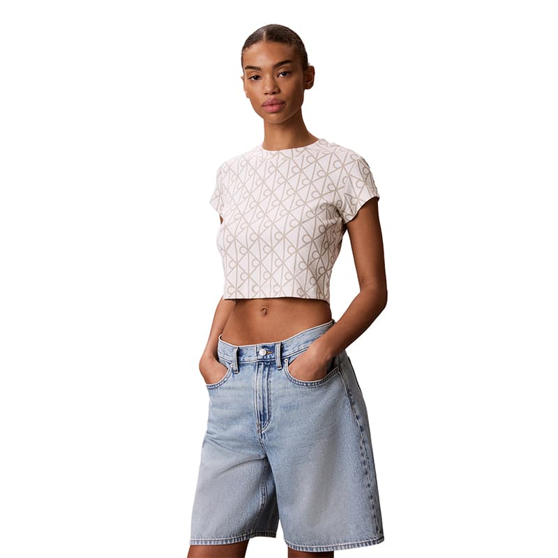 Футболка Calvin Klein YAS Сливочный Женские T-рубашки - изображение 1
