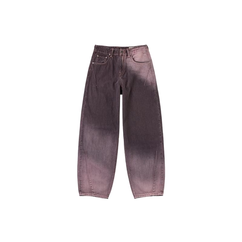 Джинсы EVISU Denim Черные Женские Джинсы - изображение 1