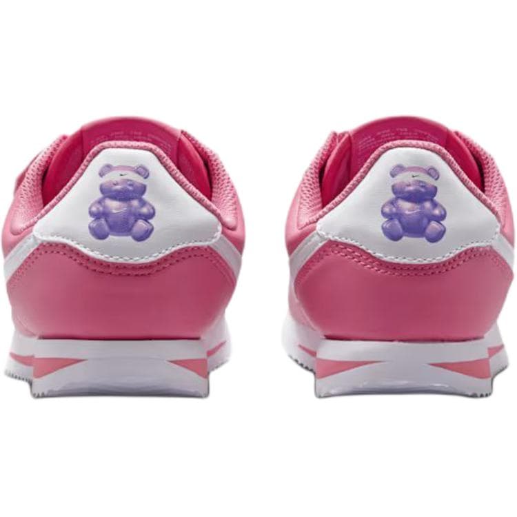 Кроссовки Nike Cortez Детская повседневная обувь Low Топ Розово-белый Kids - изображение 5