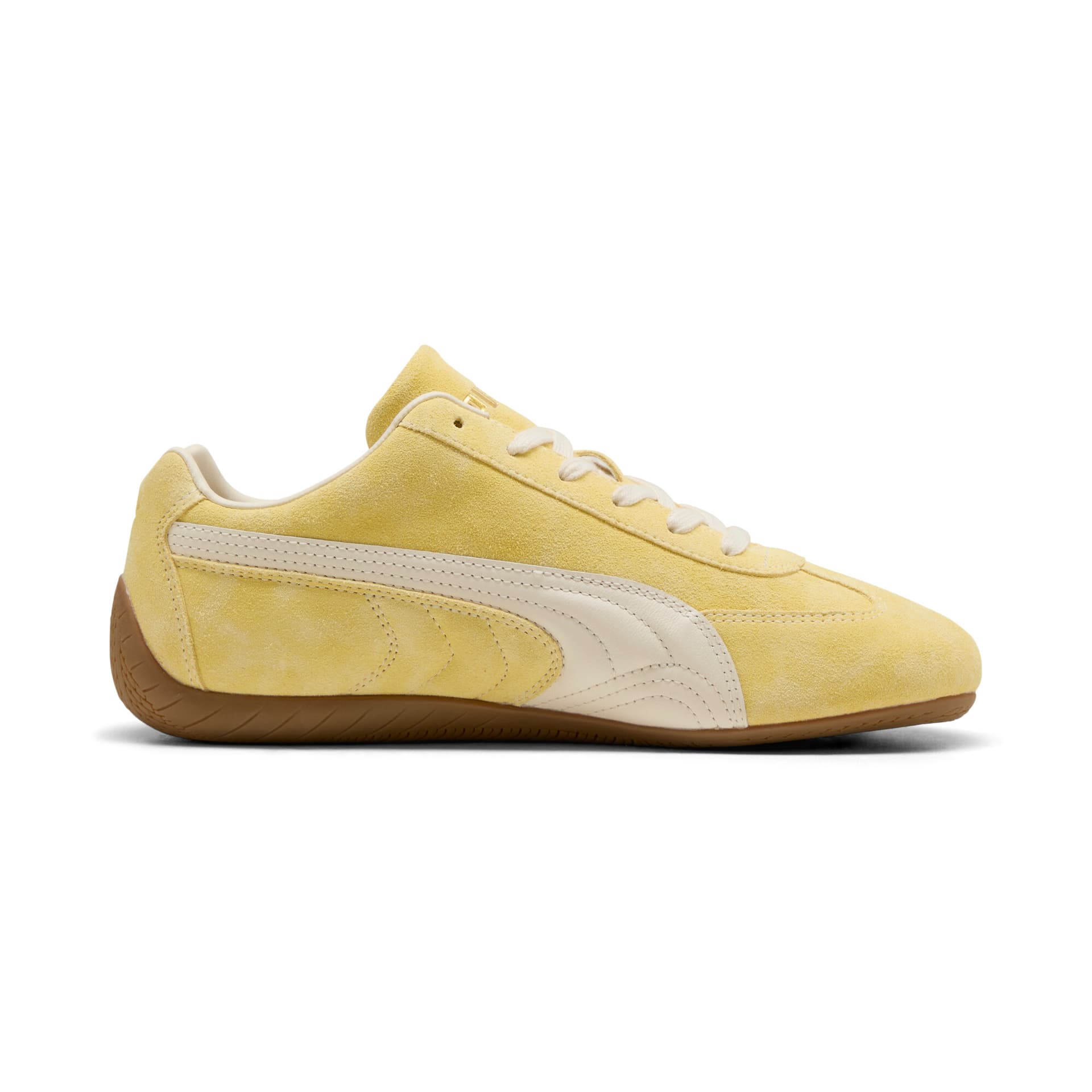 Кроссовки PUMA Speedcat Износостойкий Поддержка Баланс Легкий Термический Низкий Верх Повседневная Обувь Унисекс Ярко-Желтый - изображение 2