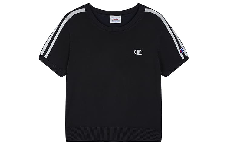 Футболка Champion SS26 RETRO Универсальный модный повседневный удобный короткий рукав Версия для США Футболка Женский - изображение 1