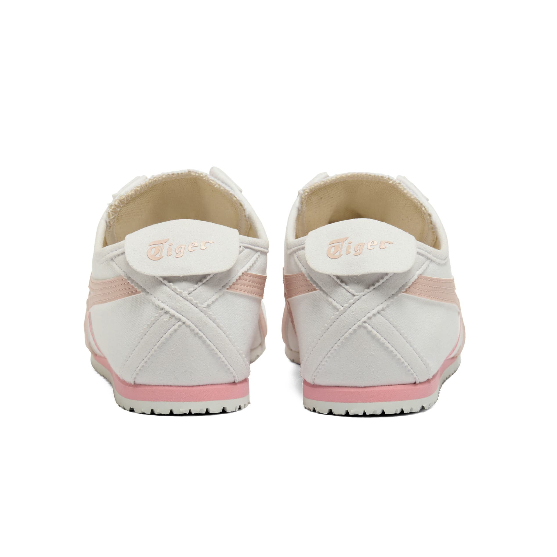 Кроссовки Onitsuka Tiger MEXICO 66 Slip-On Повседневная Обувь Унисекс Белый Розовый - изображение 6