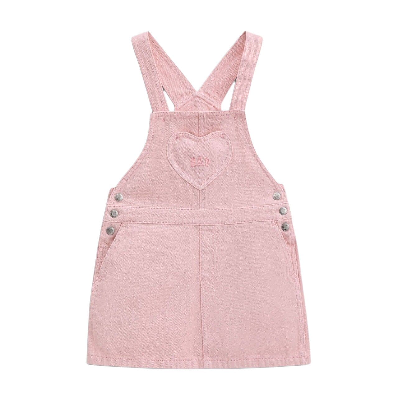 GAP Розовый Промытый Платья для детей - изображение 1