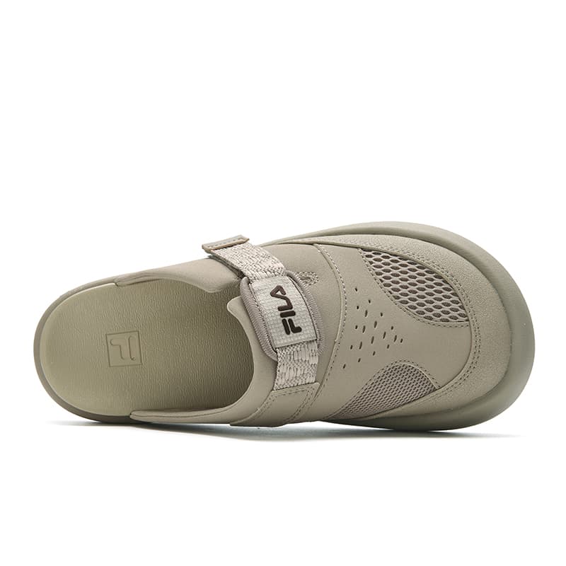 Сандалии fila SMILA Закрытые тапочки Женские Дюна Коричневый - изображение 4