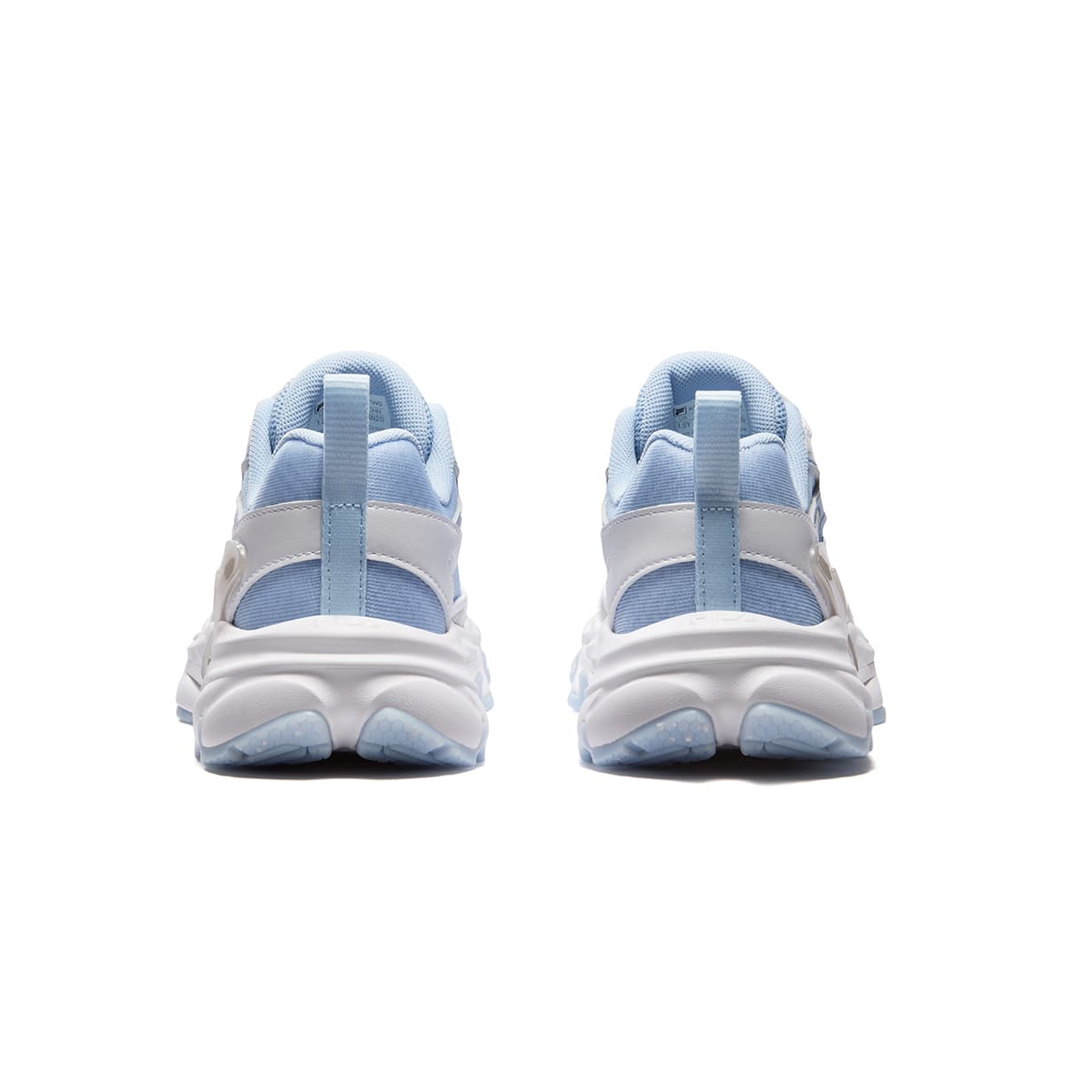 Кроссовки FILA KIDS Выступление Fpf Амортизация Дышащий Беговые кроссовки Небесный Синий FILA Белый Детский - изображение 4