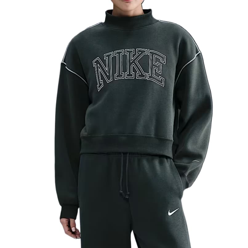 Худи Nike Sportswear Феникс Флис Платье-Ханфу в стиле Худи Женское - изображение 1