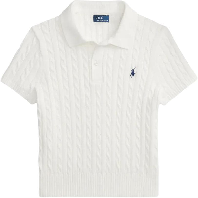 Кофта Polo Ralph Lauren Трикотаж Облегающий Women's White - изображение 1