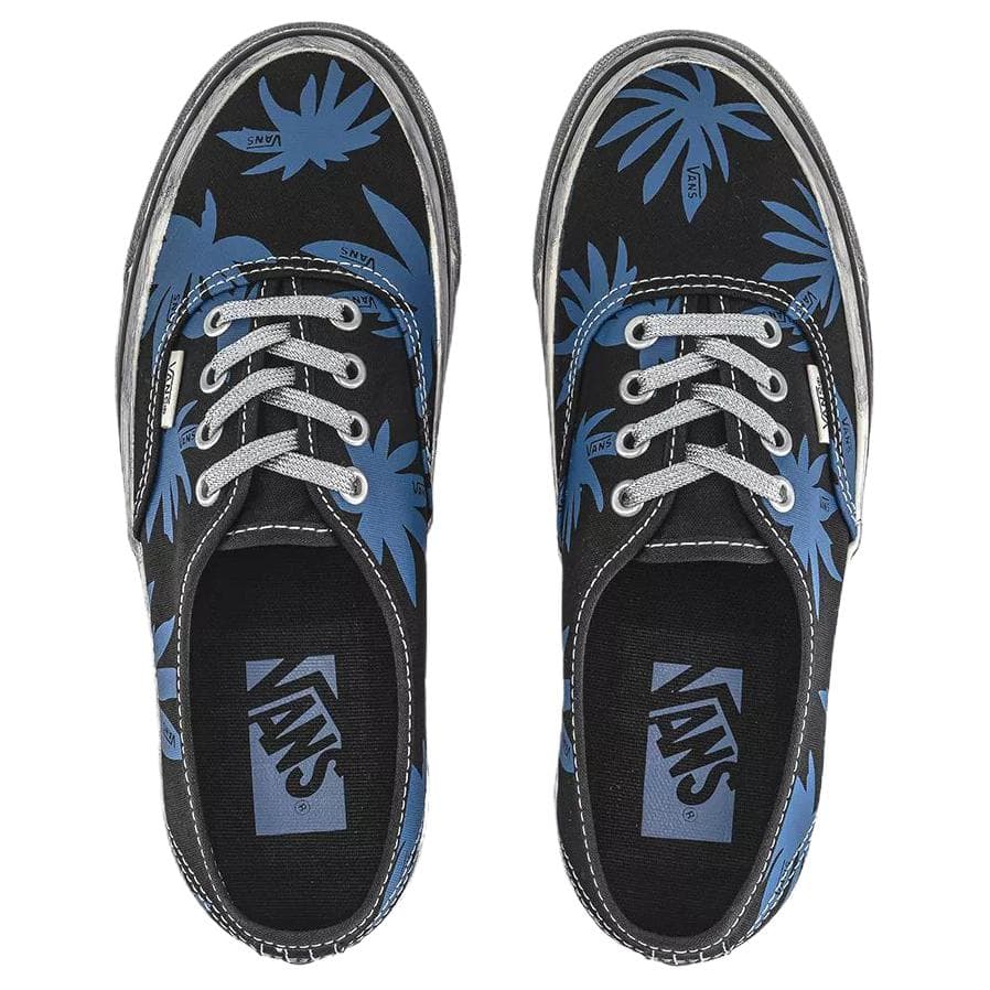 Кроссовки Vans Premium Authentic Скейтборд Обувь Унисекс Черный Синий - изображение 4