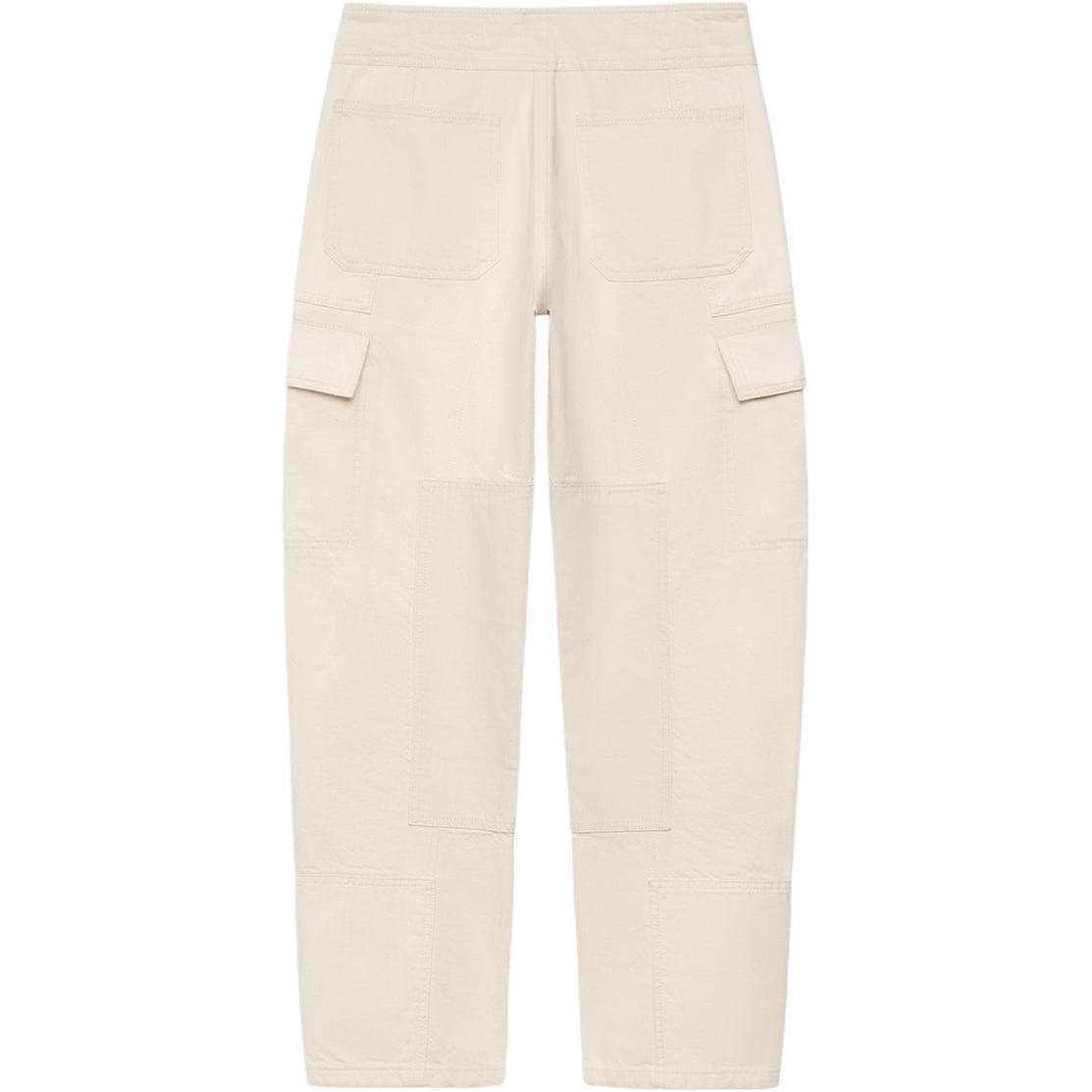 ZARA Белые Женские Карго Брюки - изображение 2