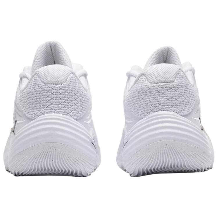 Кроссовки для баскетбола Nike Precision 8 Устойчивые к истиранию Дышащие Низкие Баскетбольные Кроссовки Мужские Белые Черные - изображение 4