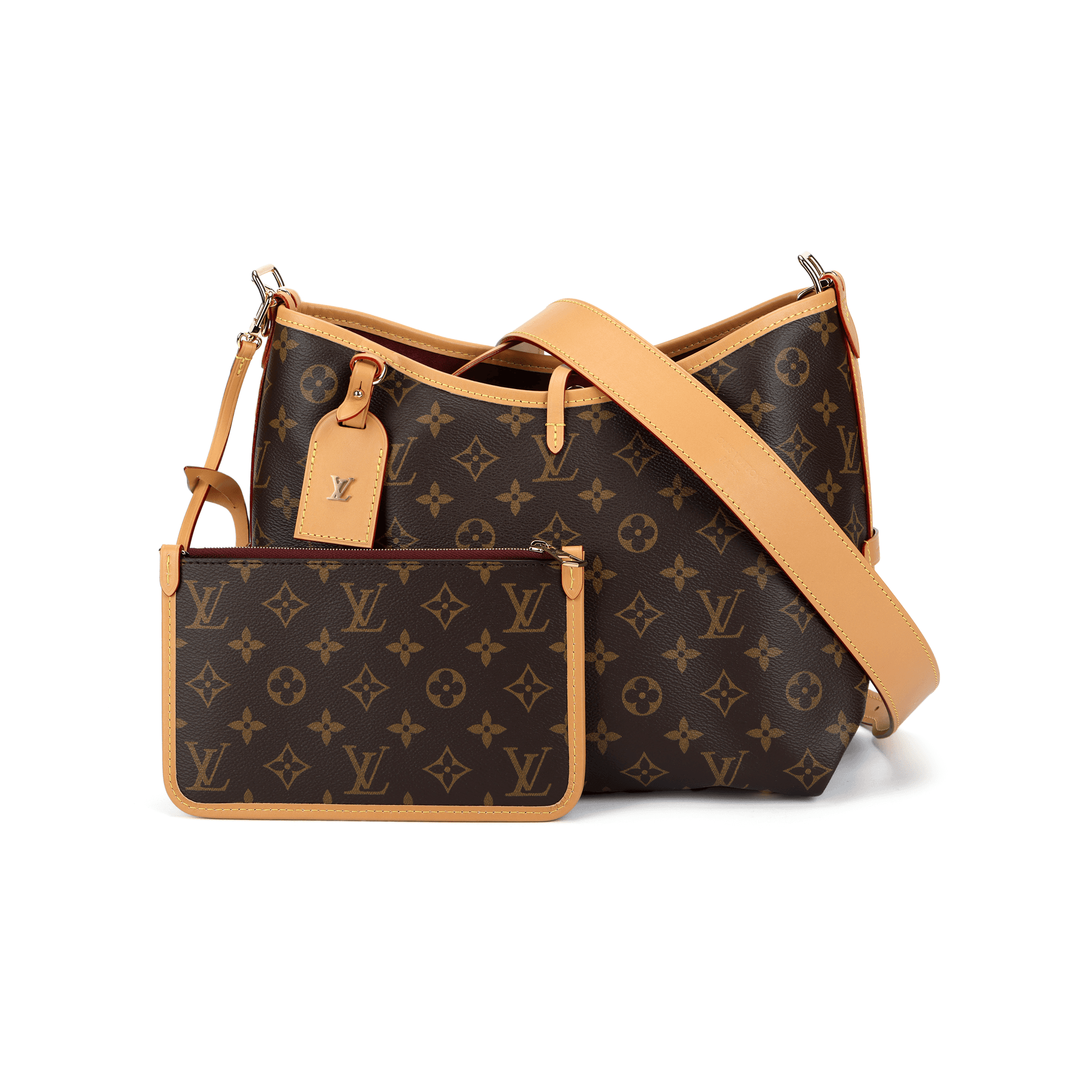 Мини-сумка Louis Vuitton Carryall PM Brown - изображение 2