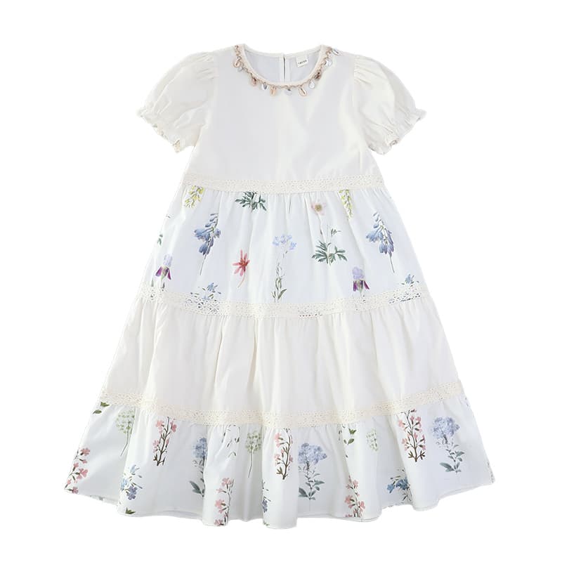 PIERRE CARDIN Ecru Kids Платья - изображение 1
