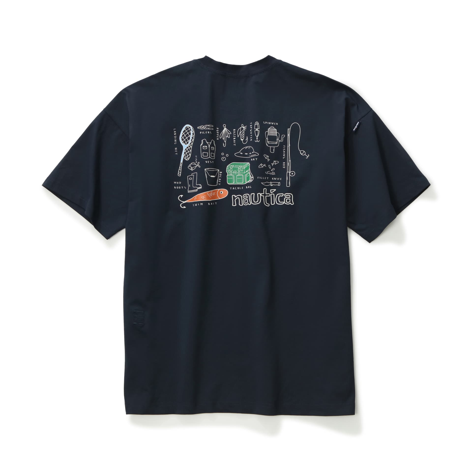 Футболка Nautica White Sail T-рубашка унисекс - изображение 2