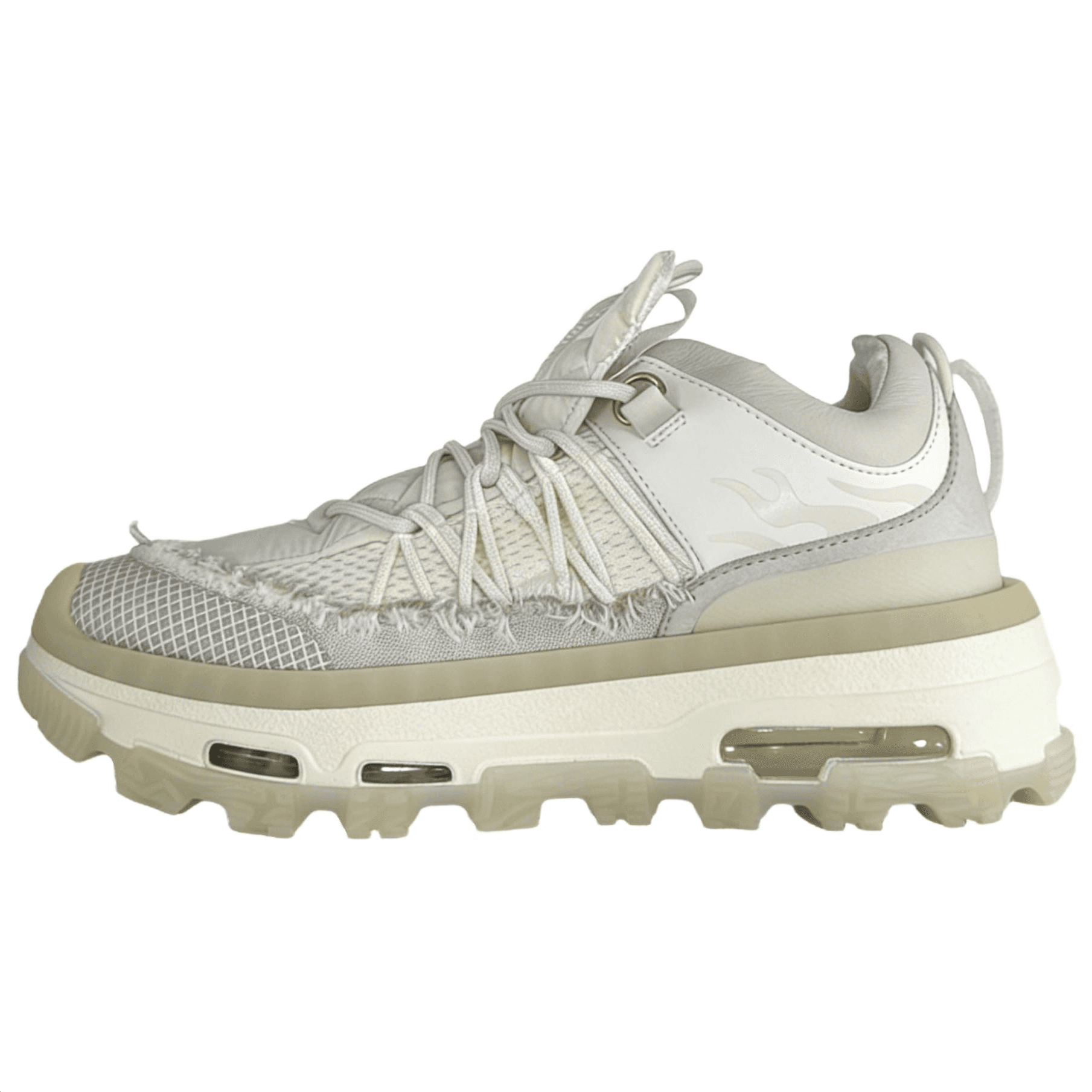 Кроссовки Jordan Air Mae Slip Resistant Abrasion Resistant Повседневная обувь Женская Экрю - изображение 1