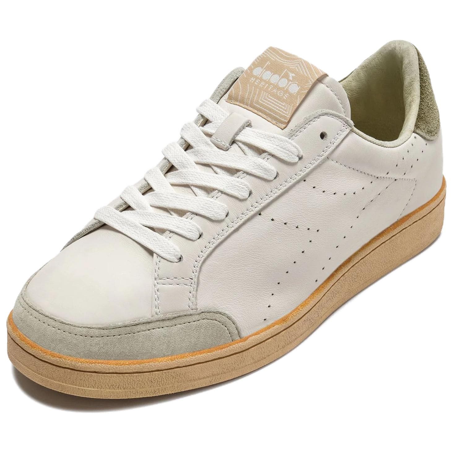 Кроссовки Diadora Heritage Скейтборд Обувь Мужская Белая - изображение 2