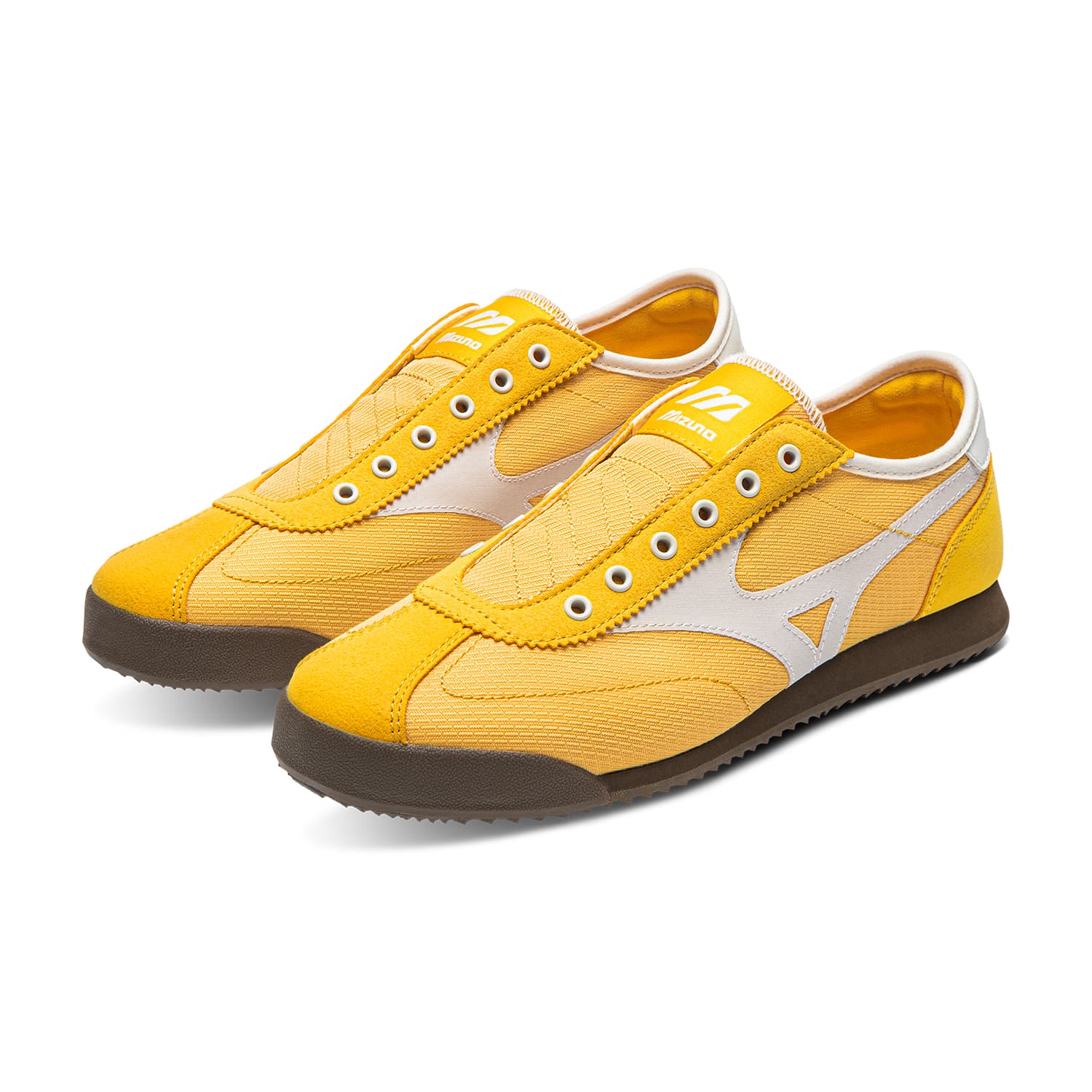 Кроссовки Mizuno LG 60S Low Топ Повседневная обувь Женские Мангово-желтый - изображение 4