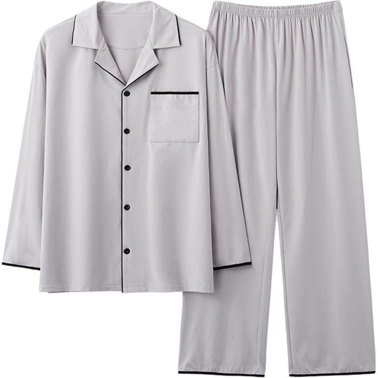 Пижама MIIOW Light Gray Magic Flower Set Men's Pajama Sets - изображение 1
