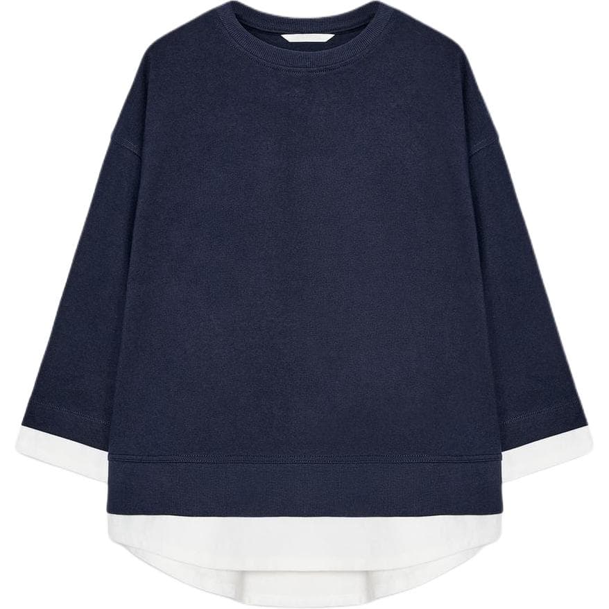 Кофта ZARA Морской синий Женские Свитшоты - изображение 1