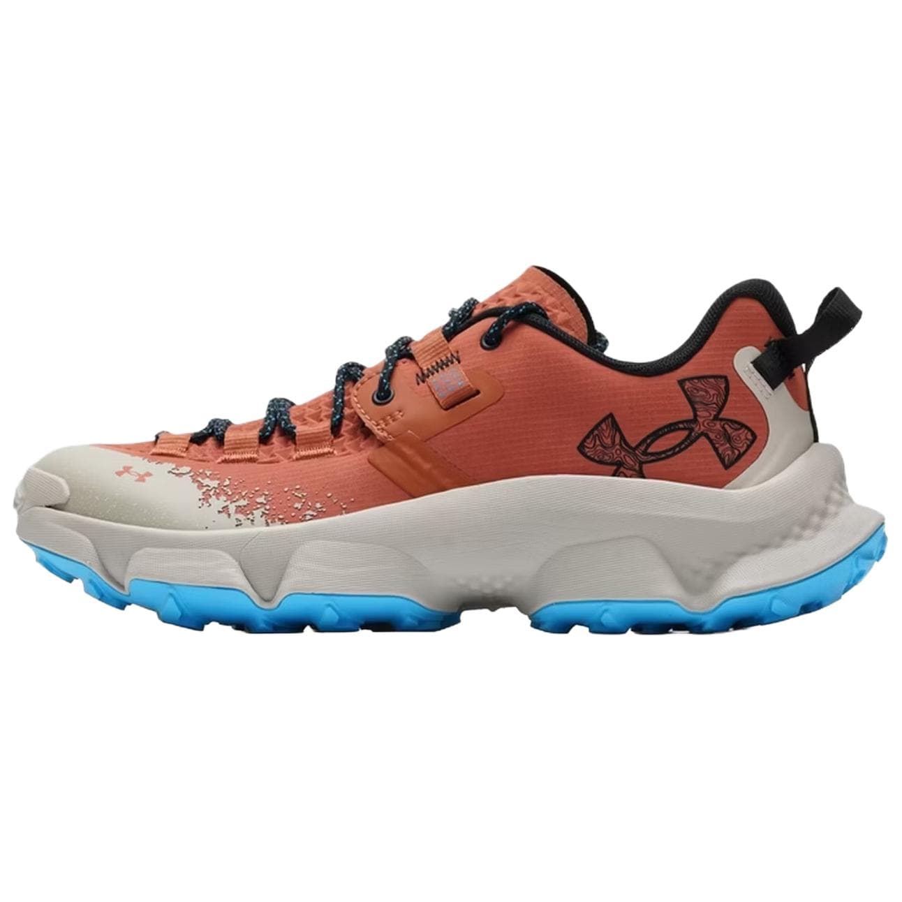 Кроссовки Under Armour Expanse Удобная Износостойкая Дышащая Низкий Верх Походная Обувь Мужская Оранжевая - изображение 1
