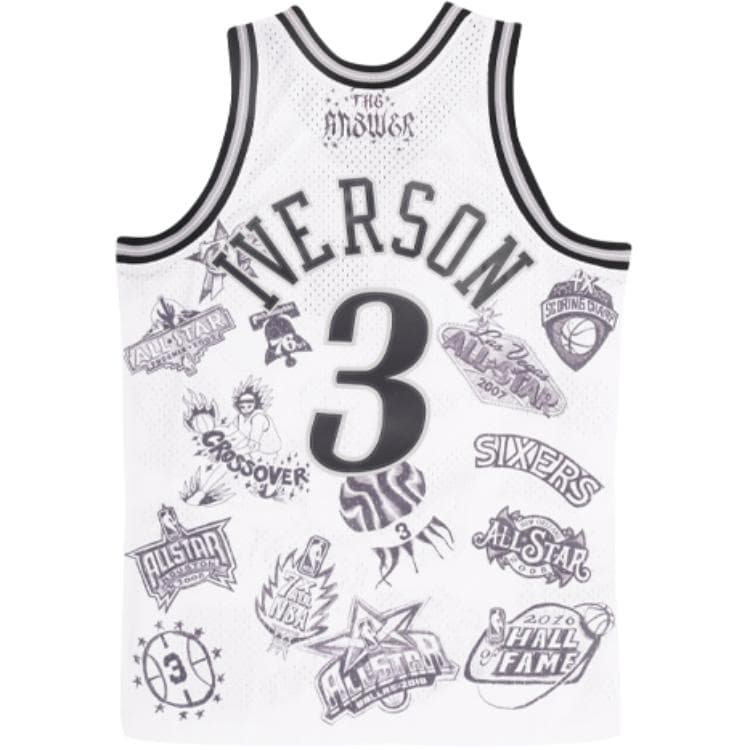 Баскетбольная майка Mitchell Ness NBA SW 76 3 - изображение 2