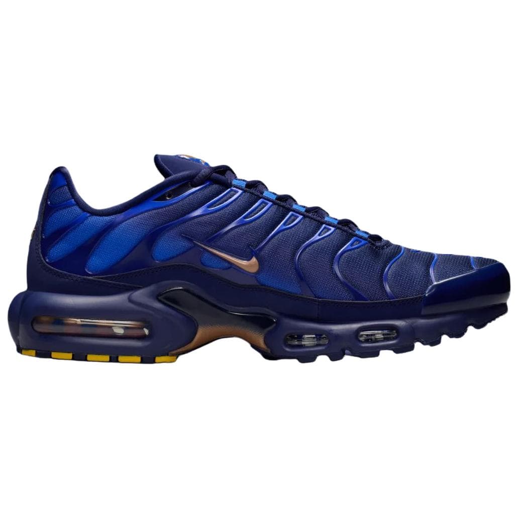 Кроссовки для бега Nike X French Football Federation Air Max Plus Дышащая Поддержка Амортизация Беговые кроссовки Мужские Черные Синие - изображение 2