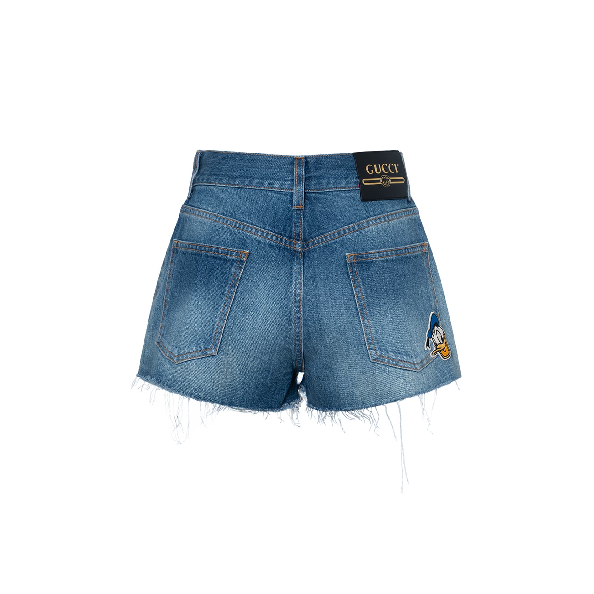 GUCCI x Disney Donald Duck Denim Shorts - изображение 2