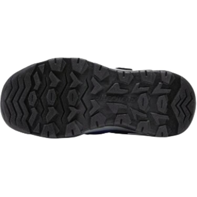 Сандалии Skechers Kids BOYS Синтетическая кожа текстиль Удобные Низкие Сандалии Синего цвета для малышей - изображение 3