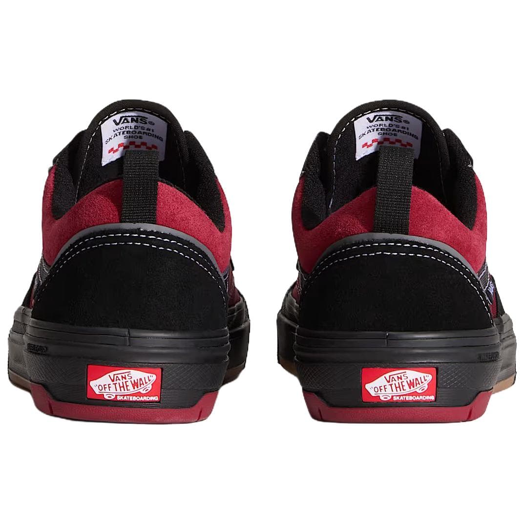 Кроссовки Vans Skate Old Skool Скейтборд Обувь Унисекс Черный Красный - изображение 3