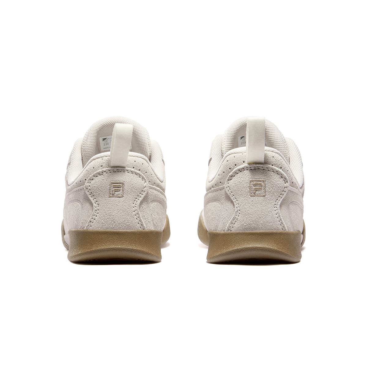 Кроссовки FILA KIDS Отскок Дышащий Поддержка Низкий Верх Детская Скейтбординг Обувь Молочно-белый FILA Белый Детский - изображение 4