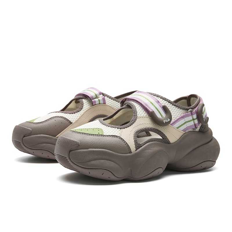 Сандалии FILA BAGEL SANDAL Легкий увеличивающий высоту дышащая обувь для водного спорта женская - изображение 3