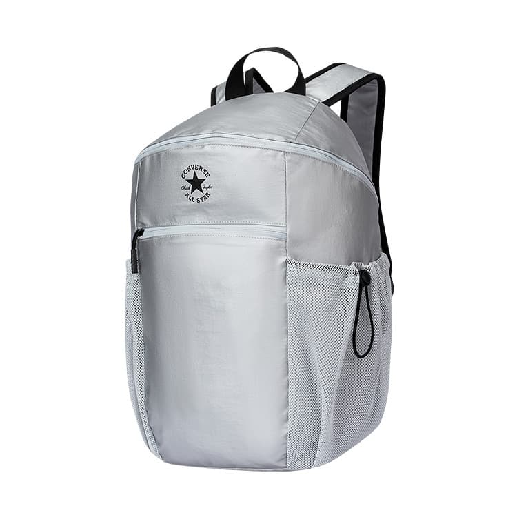 Рюкзак Converse 18L Большой объем спорт отдых полиэстер рюкзак унисекс парный серебристый - изображение 3