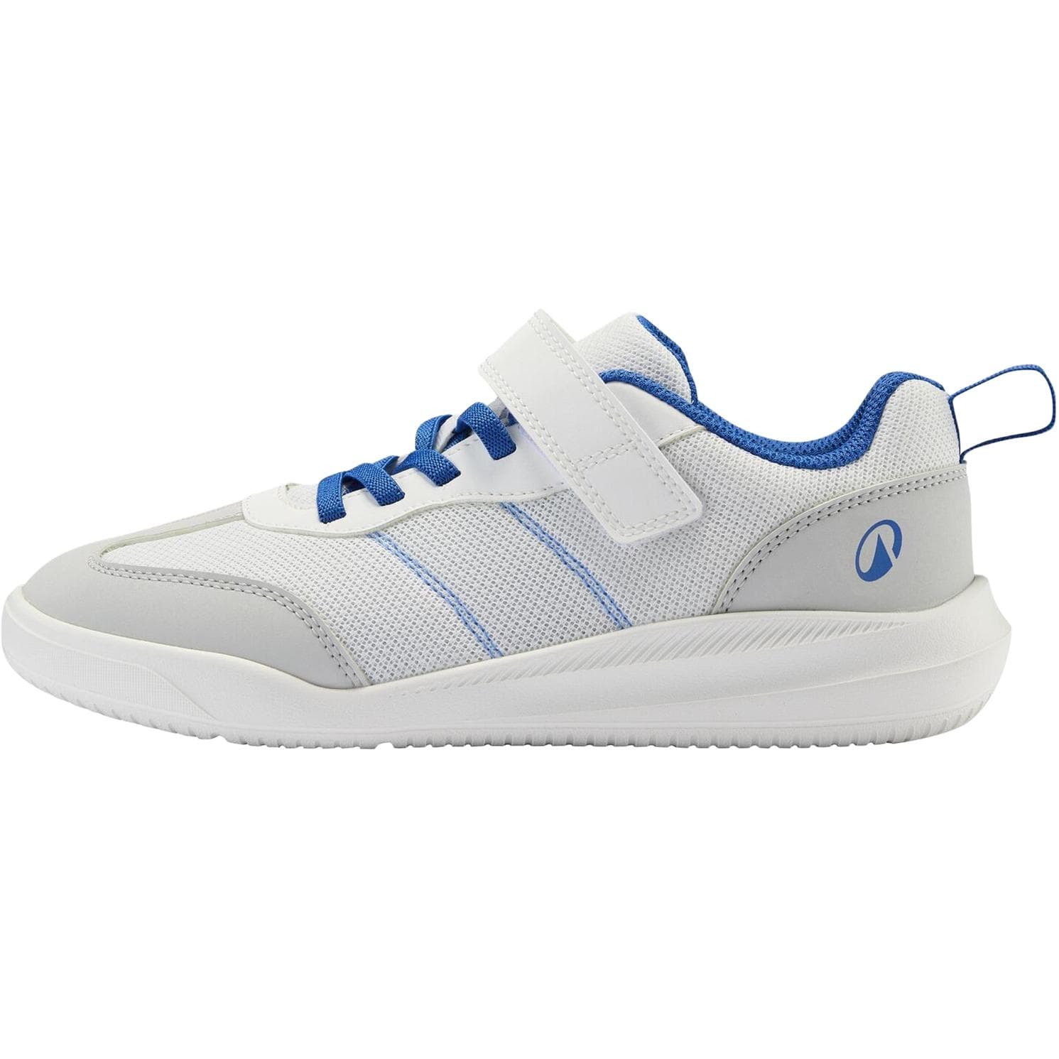 Кроссовки DECATHLON Дышащие Низкие Кроссовки для Беговых Занятий для Детей Белые и Синие Детские - изображение 1