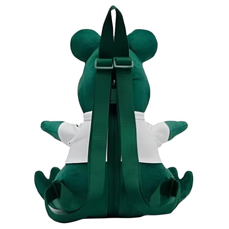 LACOSTE Мультяшный Форма Плюшевый Рюкзак Детский Зеленый - изображение 3