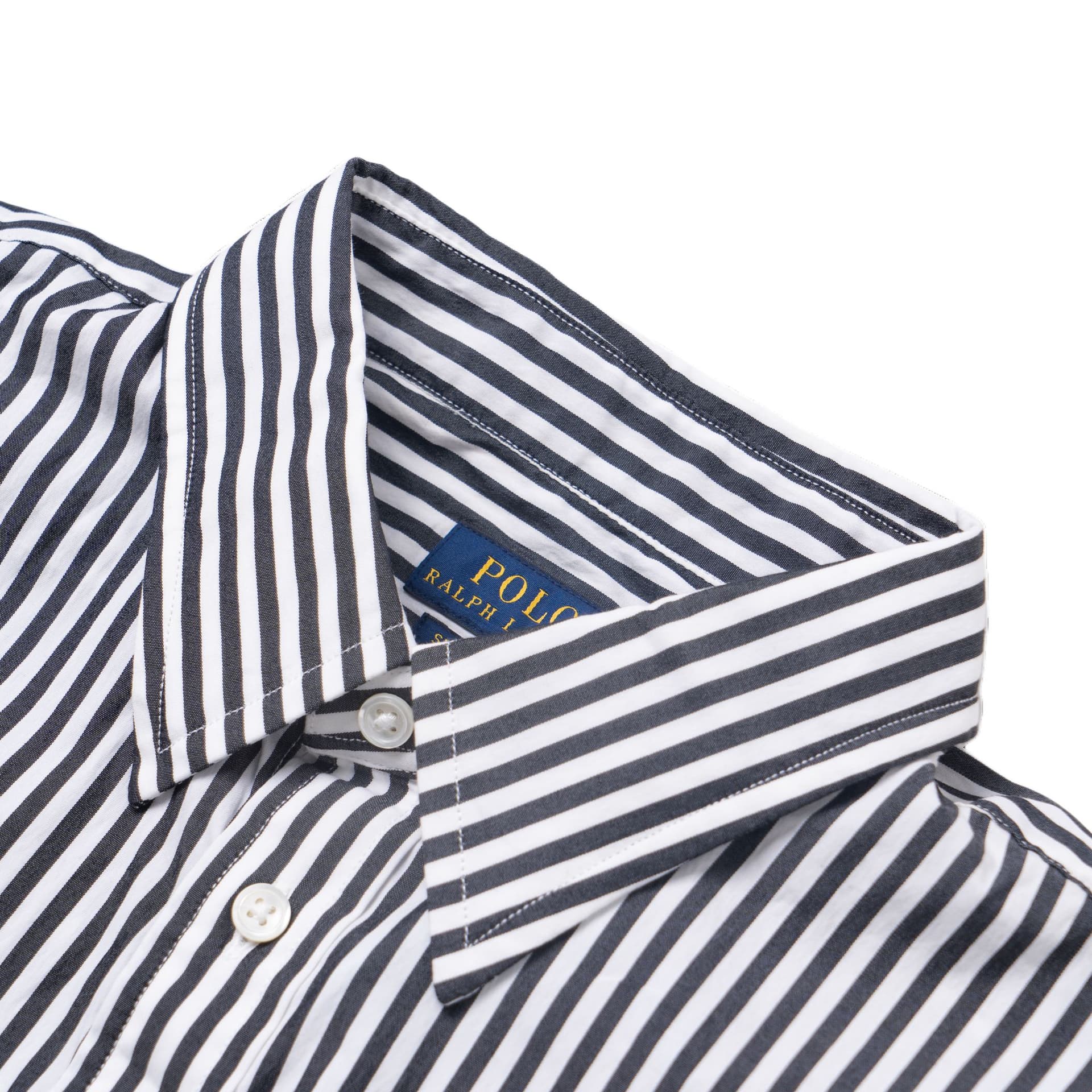 Блузка Polo Ralph Lauren Рубашка Эластичность Облегающий Женские Черный - изображение 3