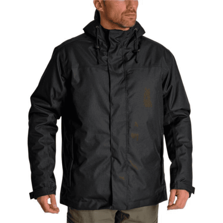 Куртка DECATHLON Мужские черные куртки - изображение 6