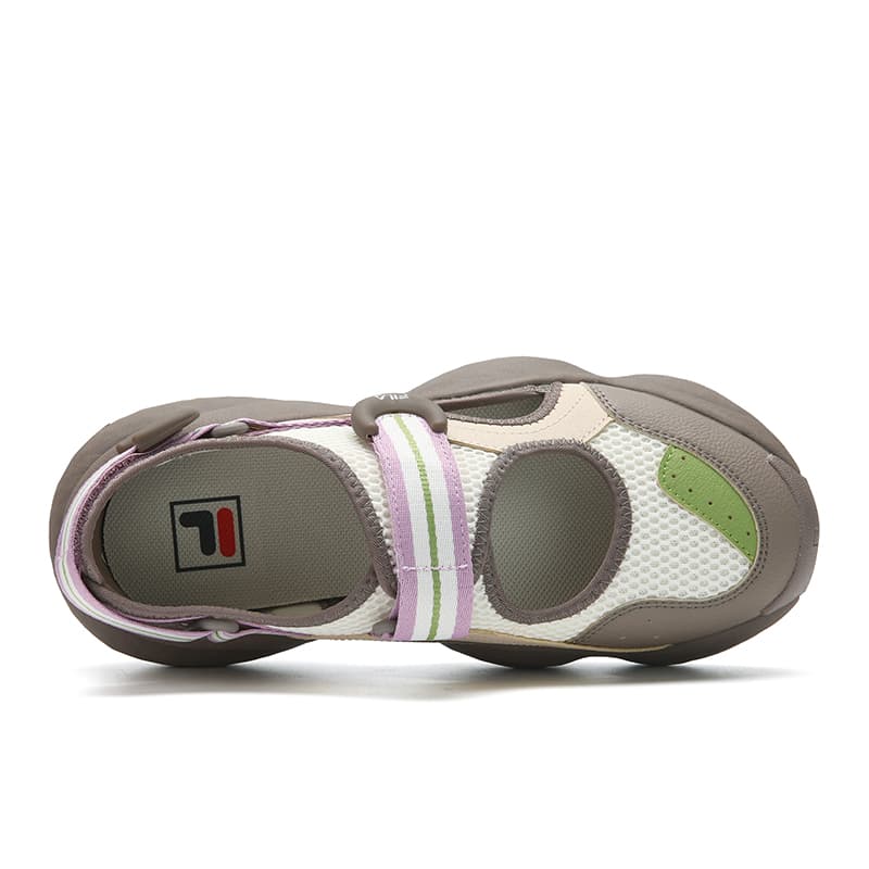 Сандалии FILA BAGEL SANDAL Легкий увеличивающий высоту дышащая обувь для водного спорта женская - изображение 4