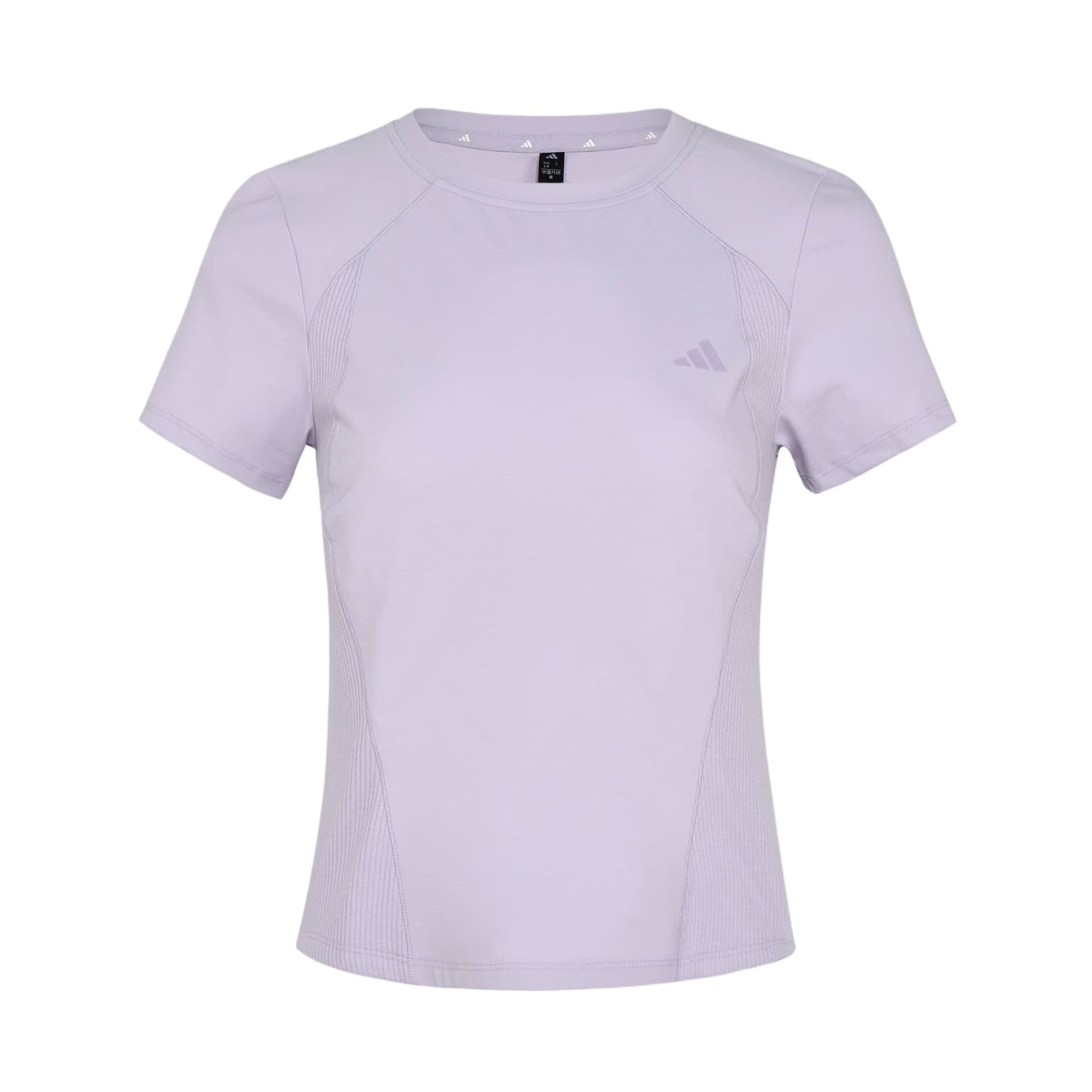 Футболка Adidas Светло-фиолетовые Женские T-рубашки - изображение 1