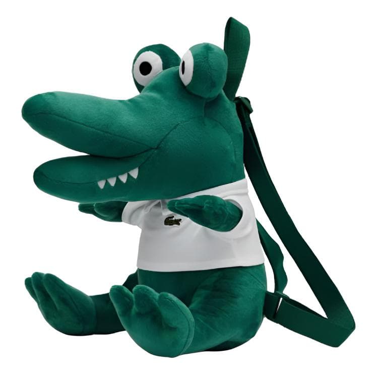 LACOSTE Мультяшный Форма Плюшевый Рюкзак Детский Зеленый - изображение 2