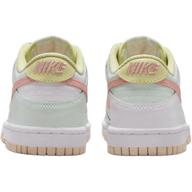 Кроссовки Nike Dunk Low Топ Скейтборд Обувь Бело-зеленый Унисекс - изображение 4