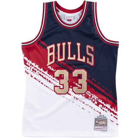 Баскетбольная майка Mitchell Ness NBA SW 97-98 33 - изображение 1