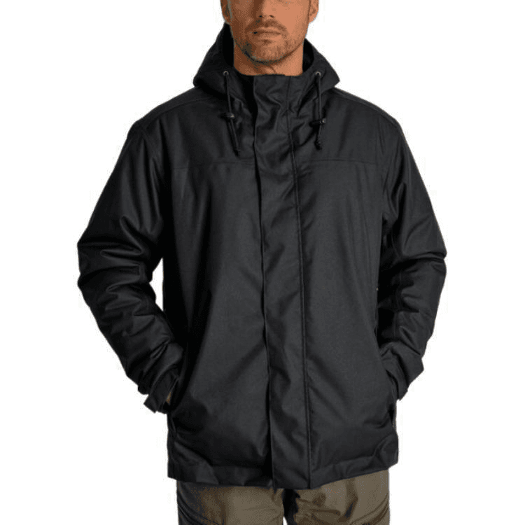 Куртка DECATHLON Мужские черные куртки - изображение 3