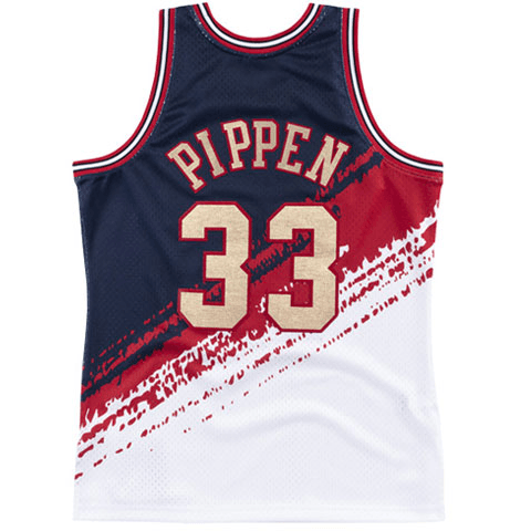Баскетбольная майка Mitchell Ness NBA SW 97-98 33 - изображение 2