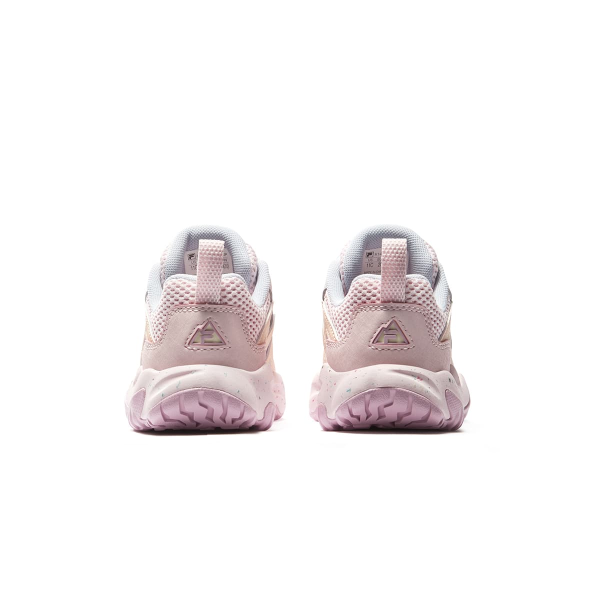 FILA KIDS Синтетическая кожа текстиль Уличная обувь Rustic Туманный Нежно-розовый Освежающий вариант Сирень Розовый - изображение 4