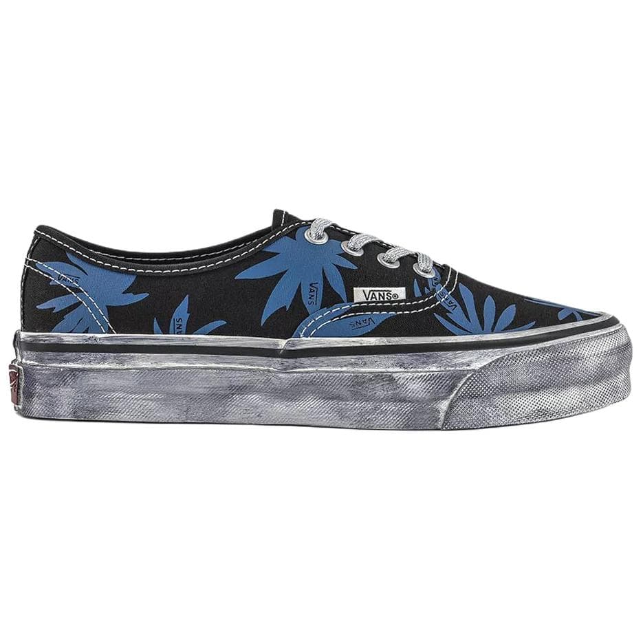 Кроссовки Vans Premium Authentic Скейтборд Обувь Унисекс Черный Синий - изображение 2