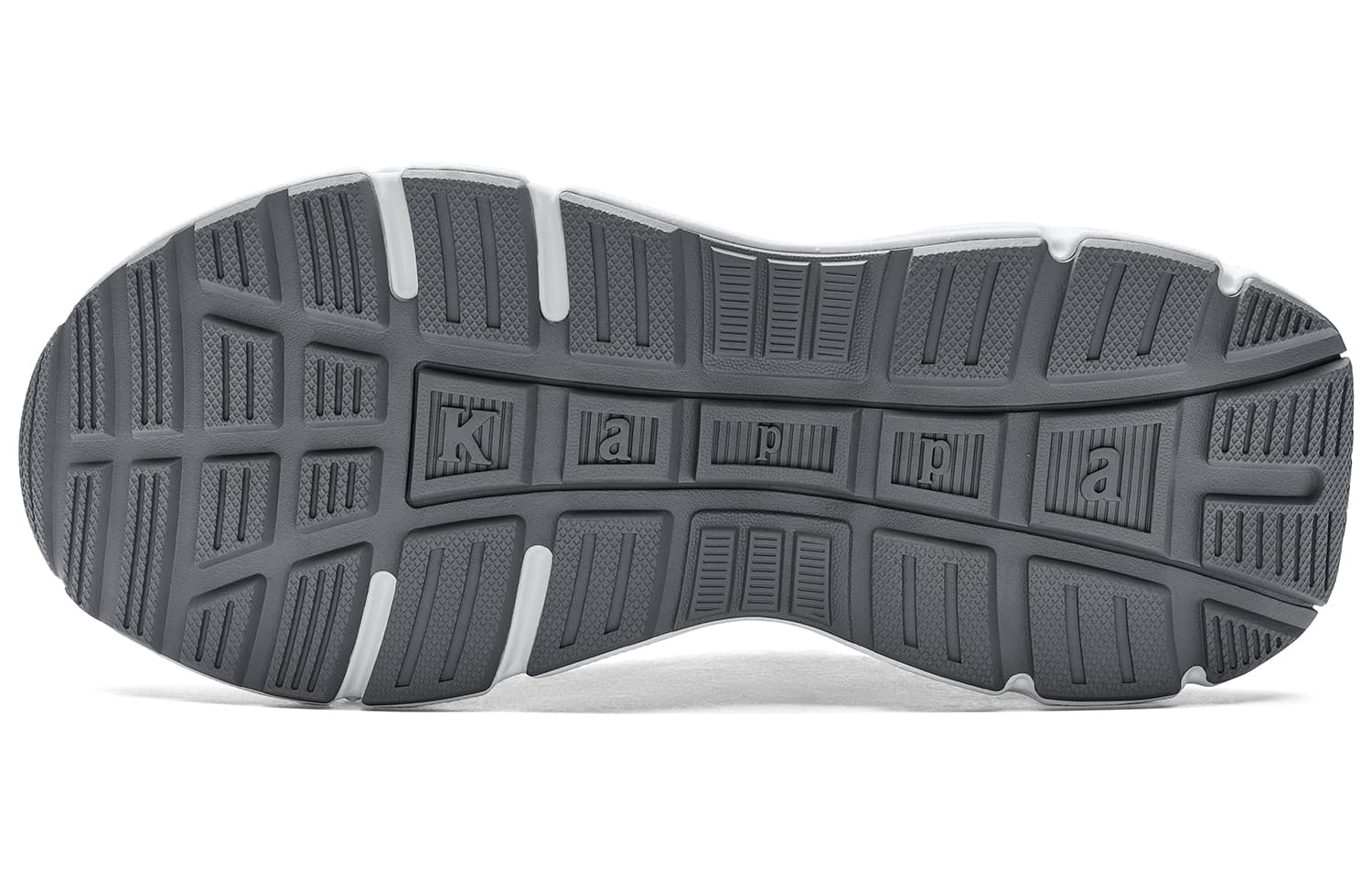 Кроссовки KAPPA Urban Sports Спина To Спина Противоскользящие Износостойкие Низкие Кроссовки Унисекс Серебристый Черный - изображение 6