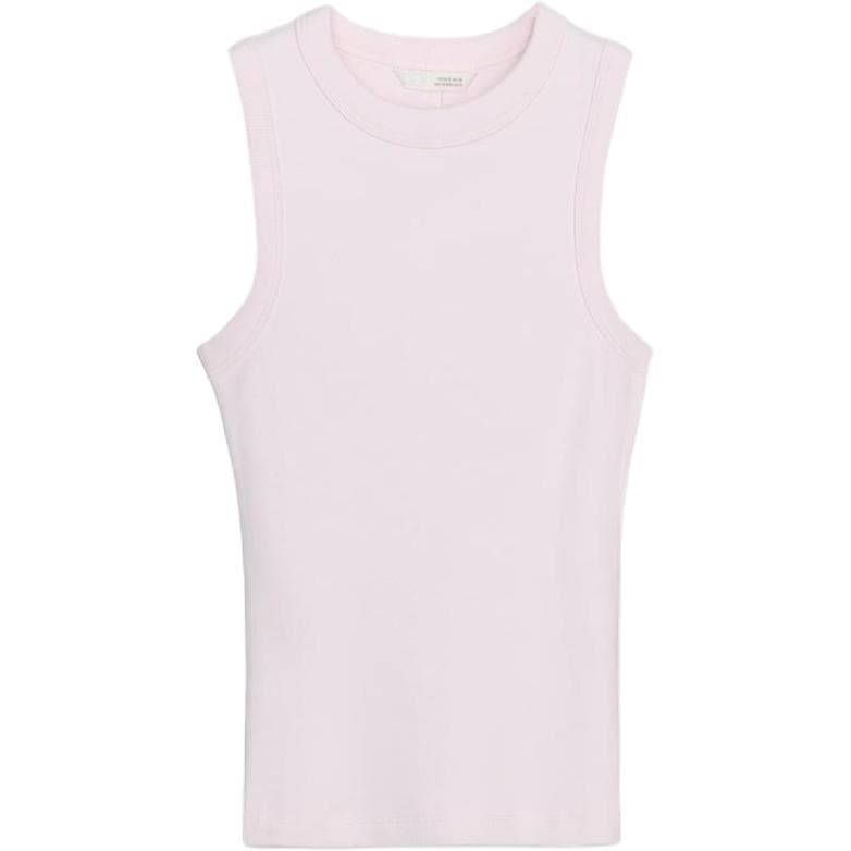 Майка ZARA Светло-розовый Красный Женские Майки - изображение 1